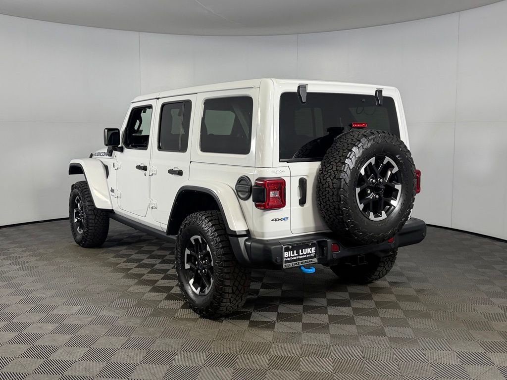 Used 2024 White Jeep Rubicon 4xe image 10