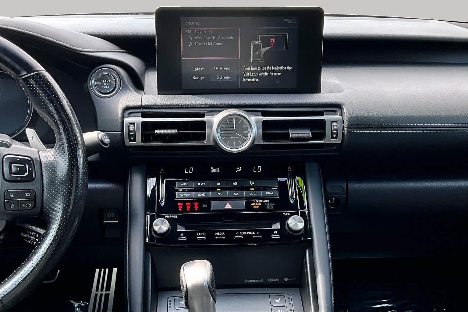 Certified Used 2022 CLOUDBURST GRAY Lexus F SPORT image 7
