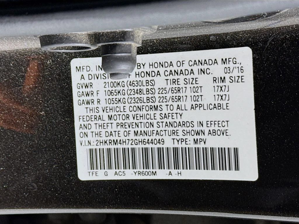 Used 2016 Kona Coffee Metallic Honda EX-L image 34