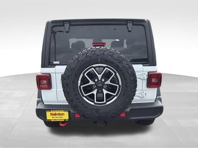 New 2026 Bright White Clear-Coat Exterior Paint Jeep Rubicon image 6