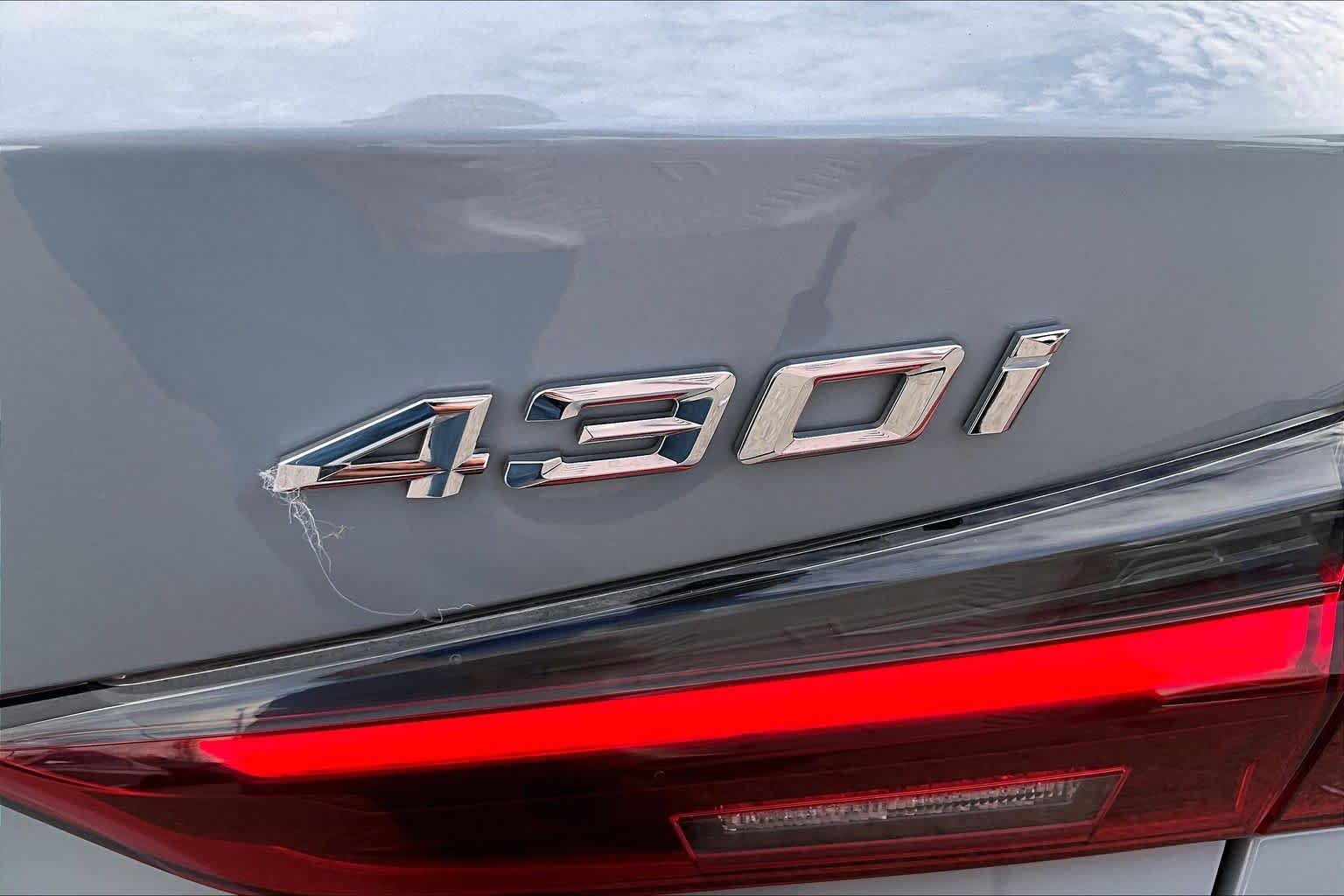 Used 2024 Brooklyn Grey Metallic BMW 430i image 9