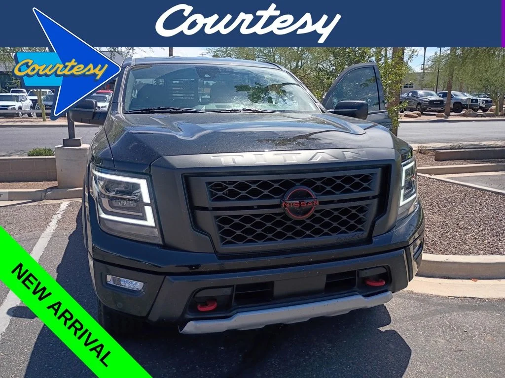 Used 2023 Black Nissan PRO-4X image 1