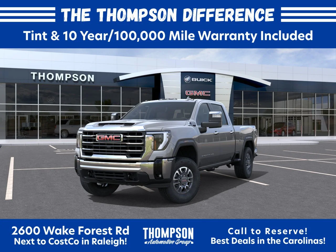 New 2026 Sterling Metallic GMC SLT image 8