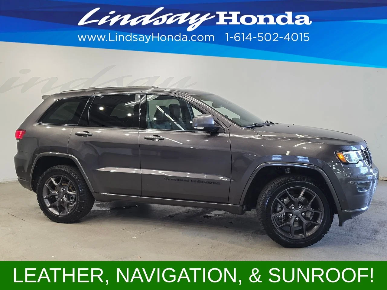 Used 2021 Granite Crystal Metallic Clearcoat Jeep 80th Anniversary Edition image 3
