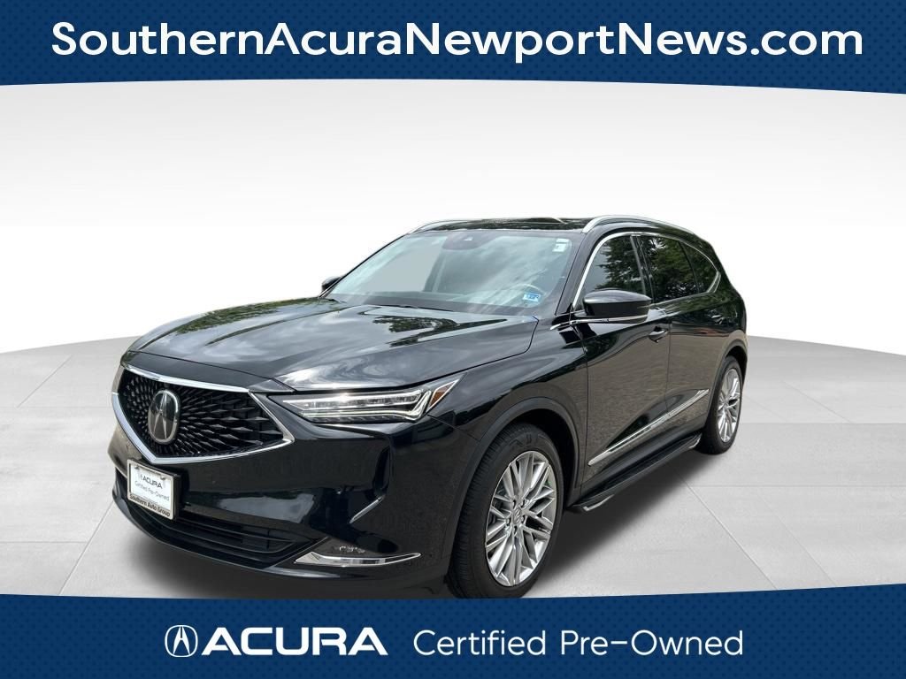Used 2023 Black Acura Advance image 1