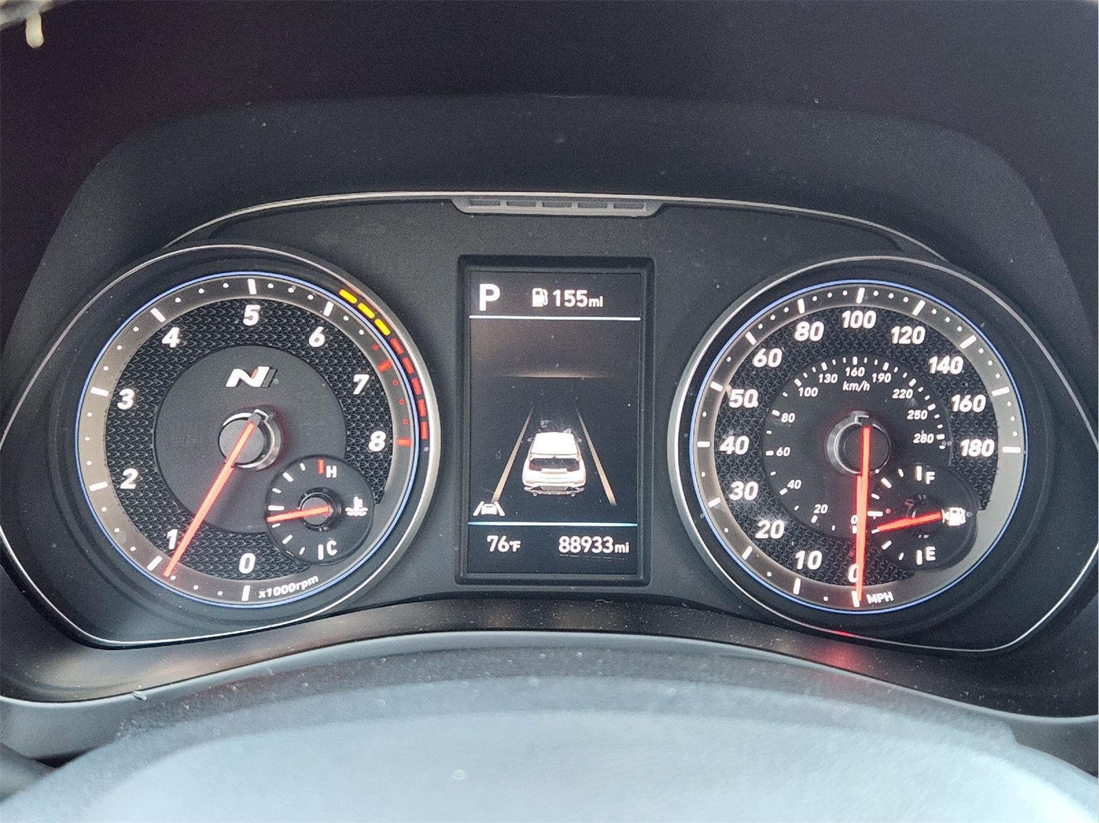 Used 2021 Racing Red Hyundai Base image 15