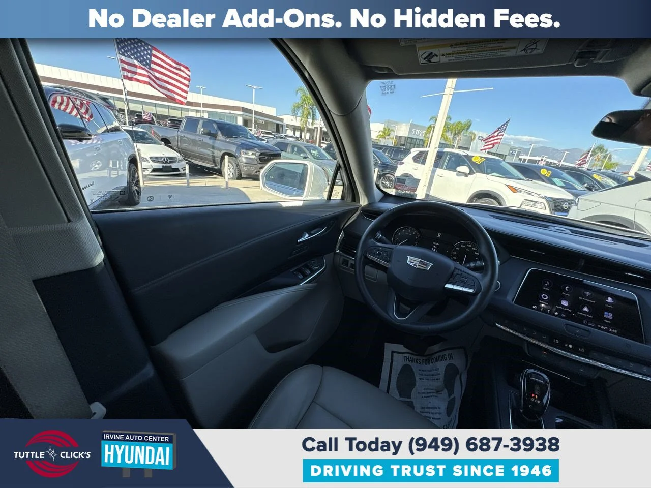 Used 2020 CRYSTAL WHITE TRI CADILLAC TRUCK AWD PREMIUM LUXUR image 10