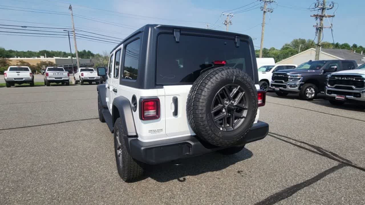 New 2026 Bright White Clearcoat Jeep Sport S image 7