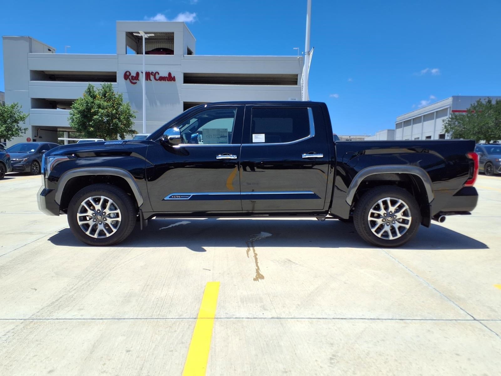 New 2026 Midnight Black Metallic Toyota Tundra 1794 Edition image 8