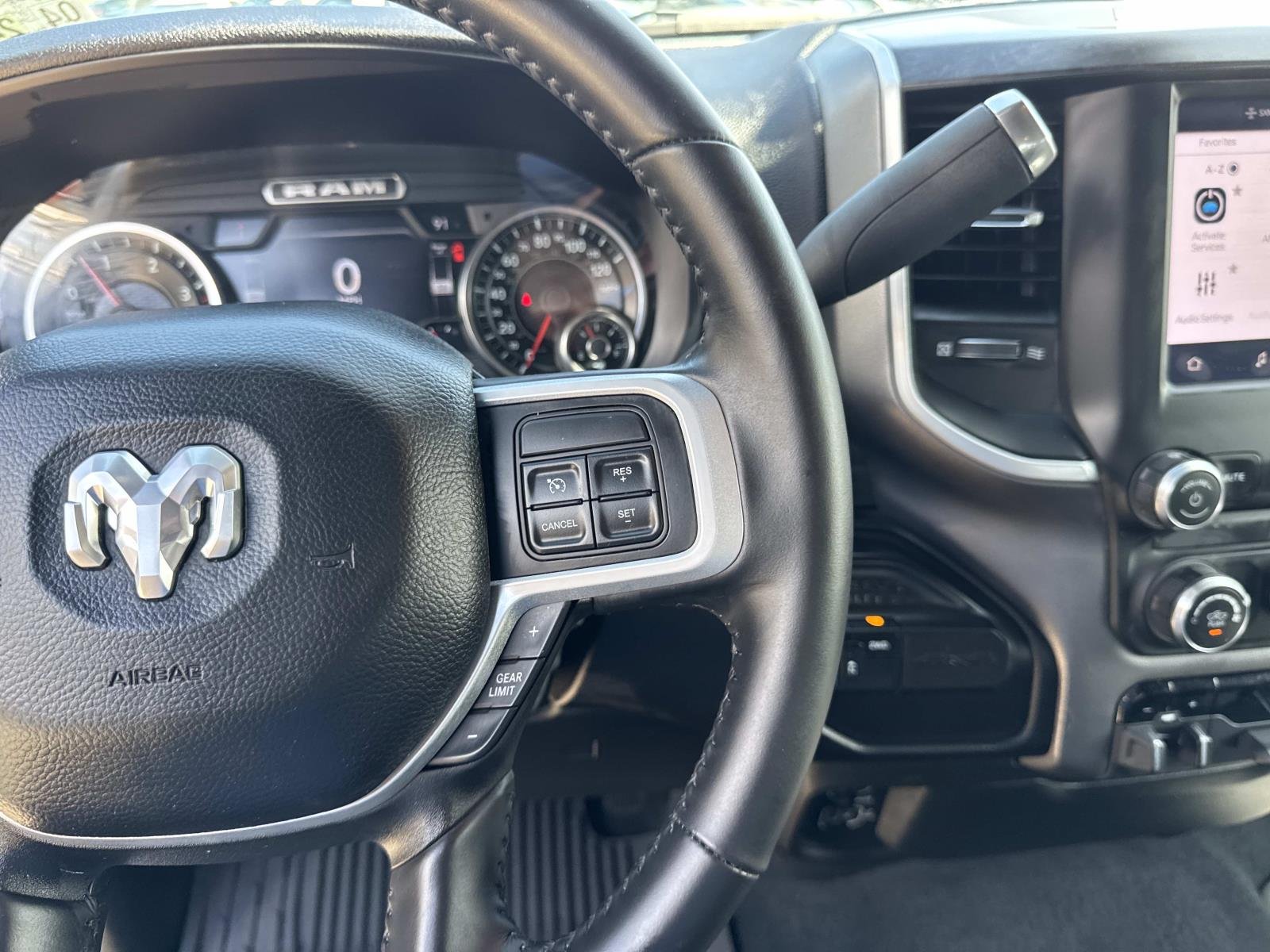 Used 2022 Bright White Clearcoat Ram Big Horn image 23