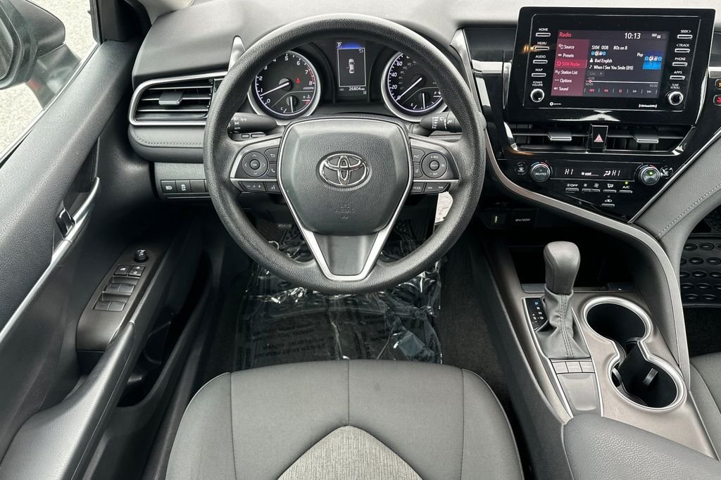 Used 2023 Midnight Black Metallic Toyota LE image 16