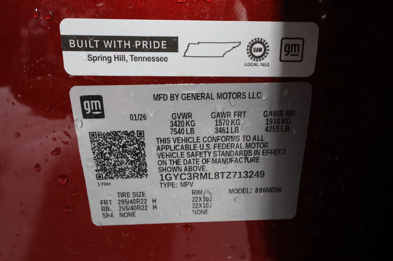 Certified Used 2026 Radiant Red Tintcoat Cadillac Platinum image 32