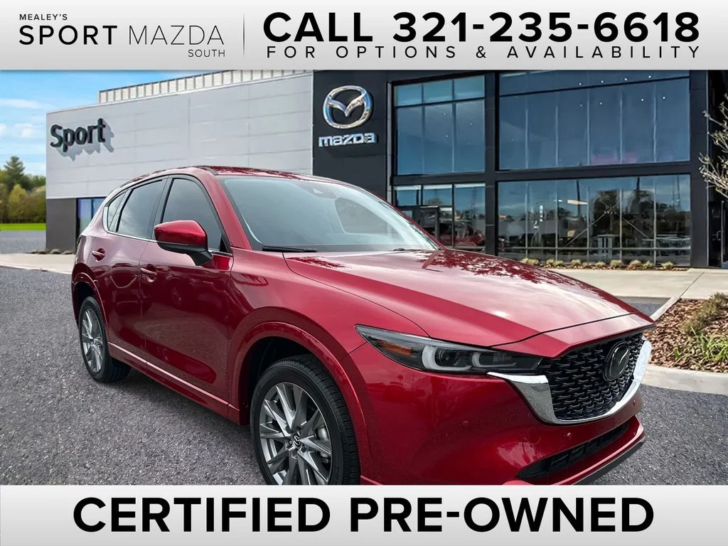 Certified Used 2025 Red Mazda 2.5 S Premium Plus Package image 1