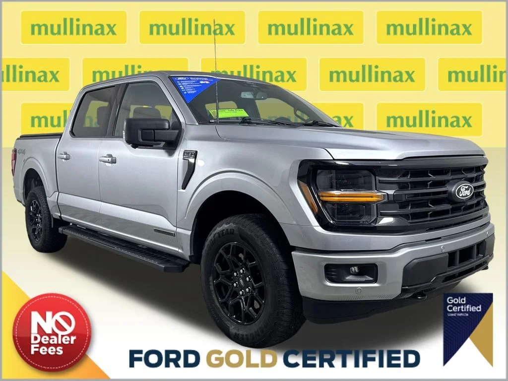 Certified Used 2024 Silver Ford XLT image 1