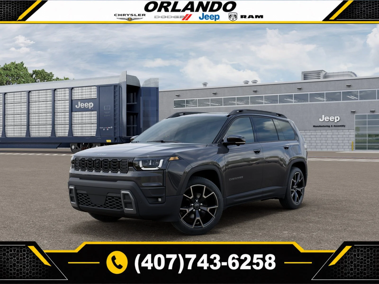 New 2026 Sting-Gray Clearcoat Jeep Overland image 1