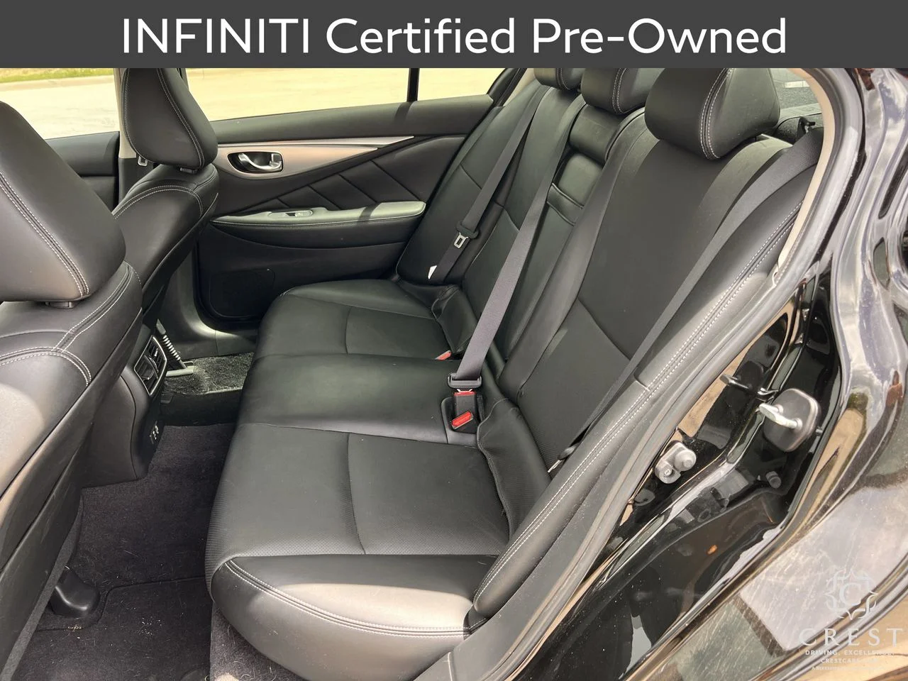 Certified Used 2023 Black Obsidian INFINITI LUXE image 28
