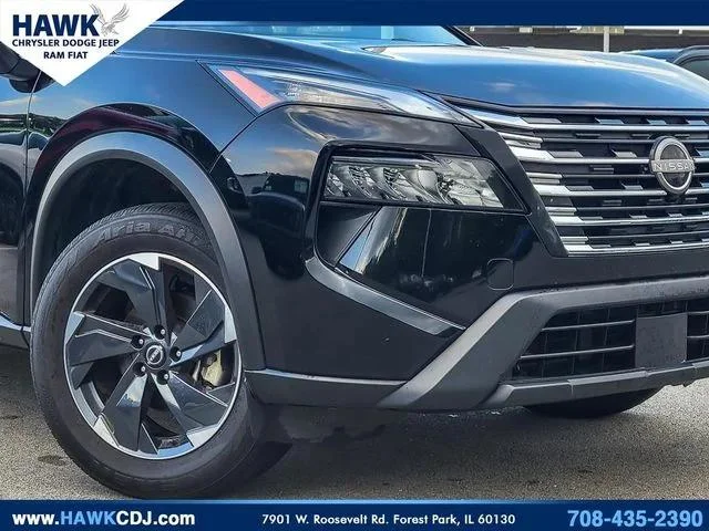 Used 2024 Black Nissan SV image 3