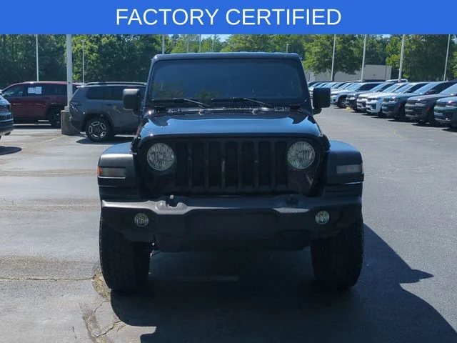 Used 2020 Black Jeep Unlimited Sport S image 8