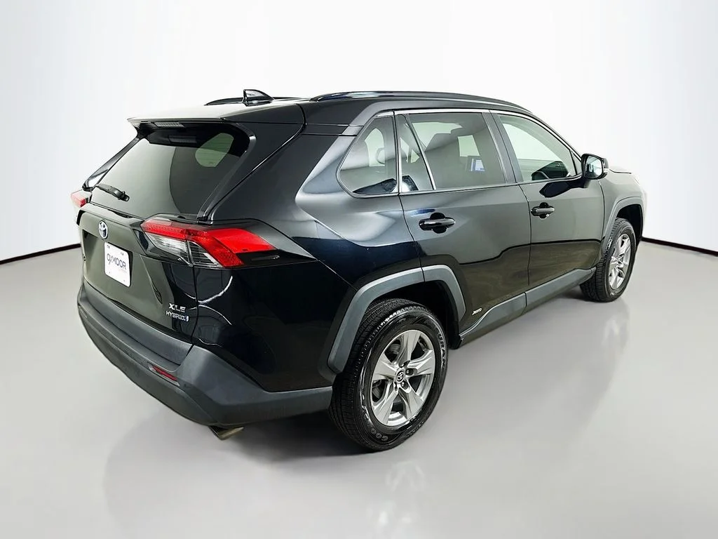 Used 2023 Midnight Black Metallic Toyota Hybrid XLE image 7