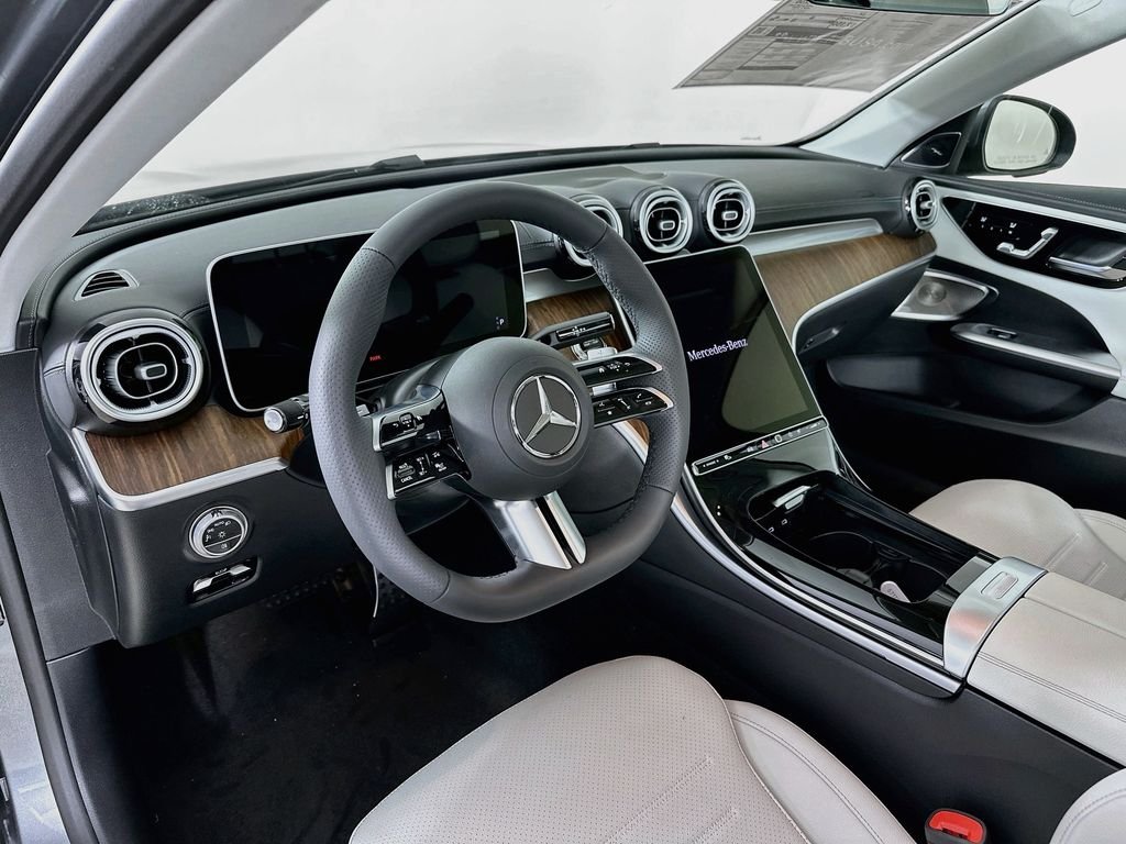 New 2026 Selenite Grey Metallic Mercedes-Benz C 300 image 9