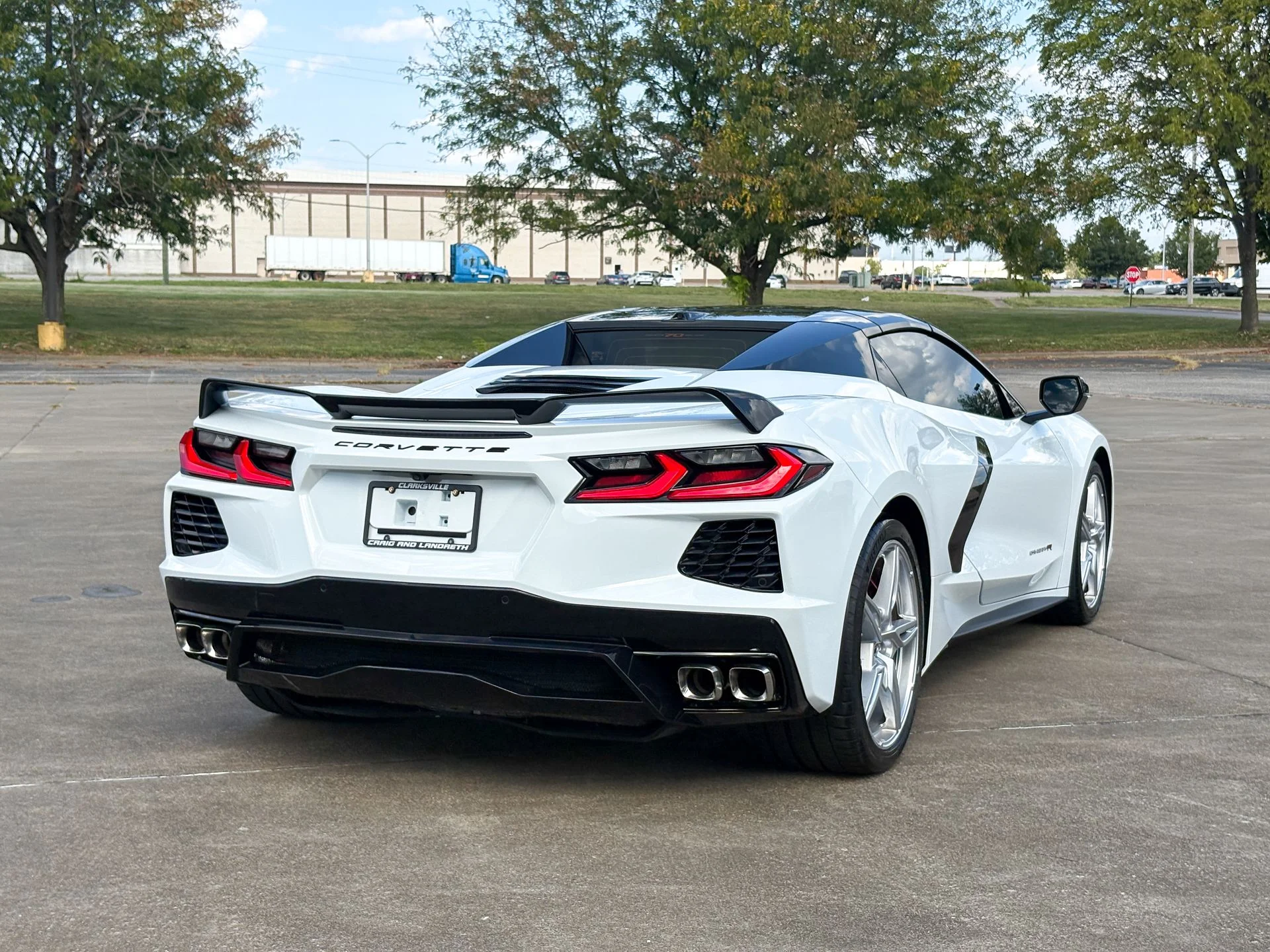 Used 2023 White Chevrolet Stingray image 14