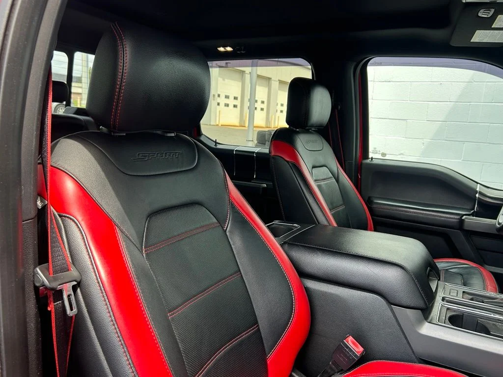 Used 2018 Race Red Ford Lariat image 23