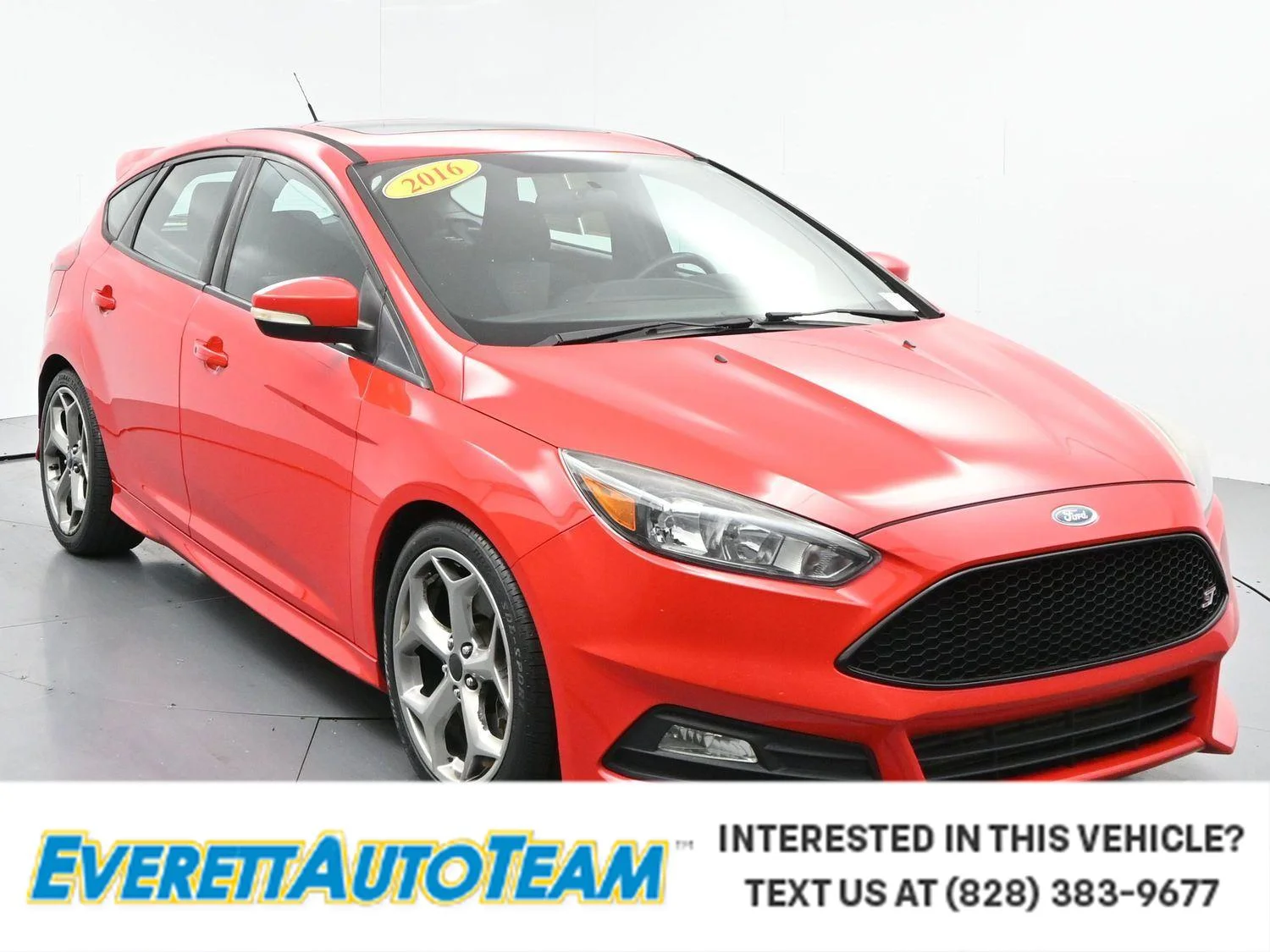 Used 2016 Race Red Ford ST image 1