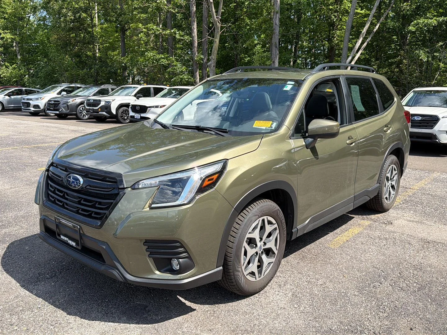 Used 2024 Autumn Green Metallic Subaru Premium image 12