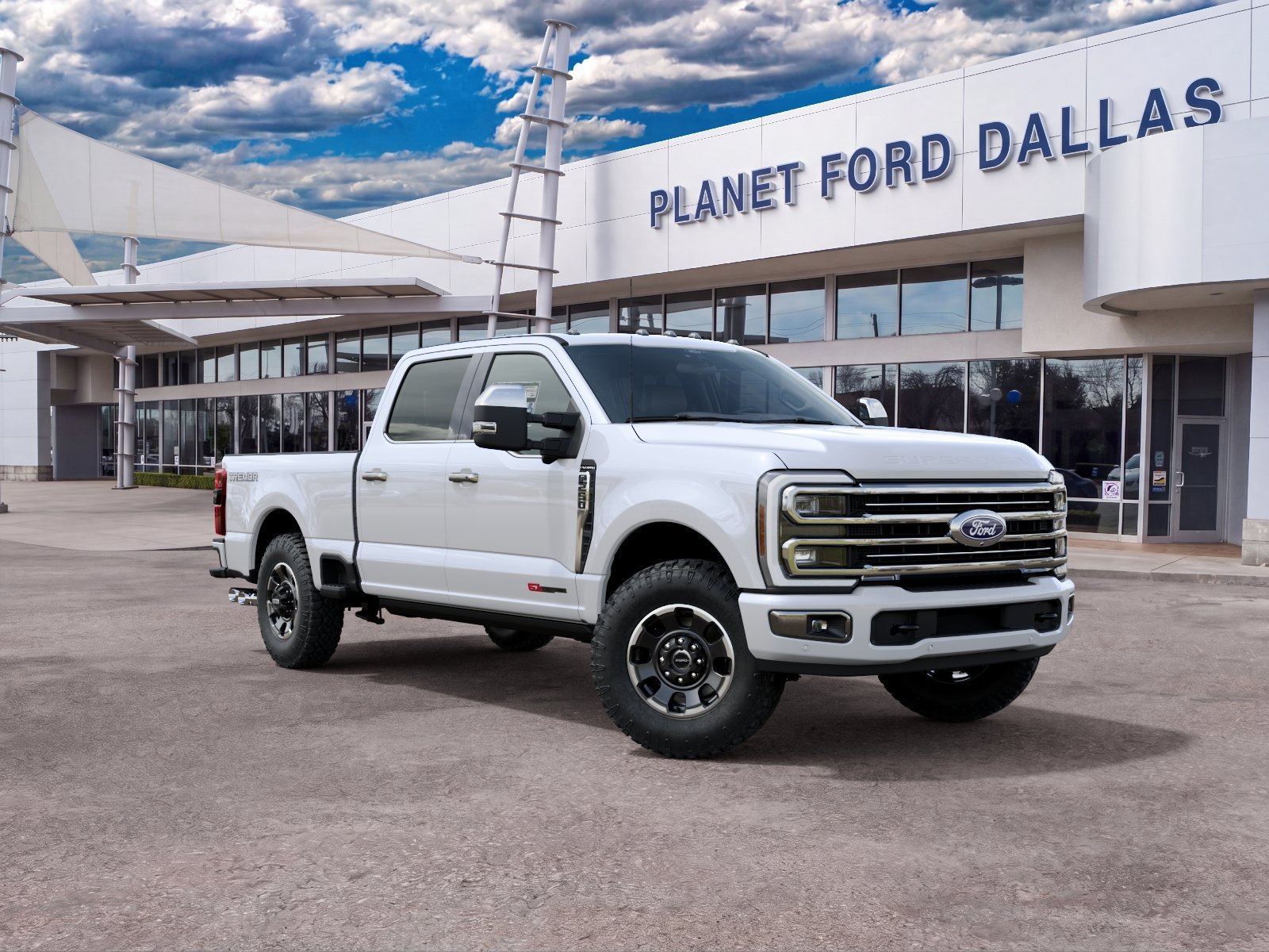 New 2027 Star White Ford F-250 Platinum image 4