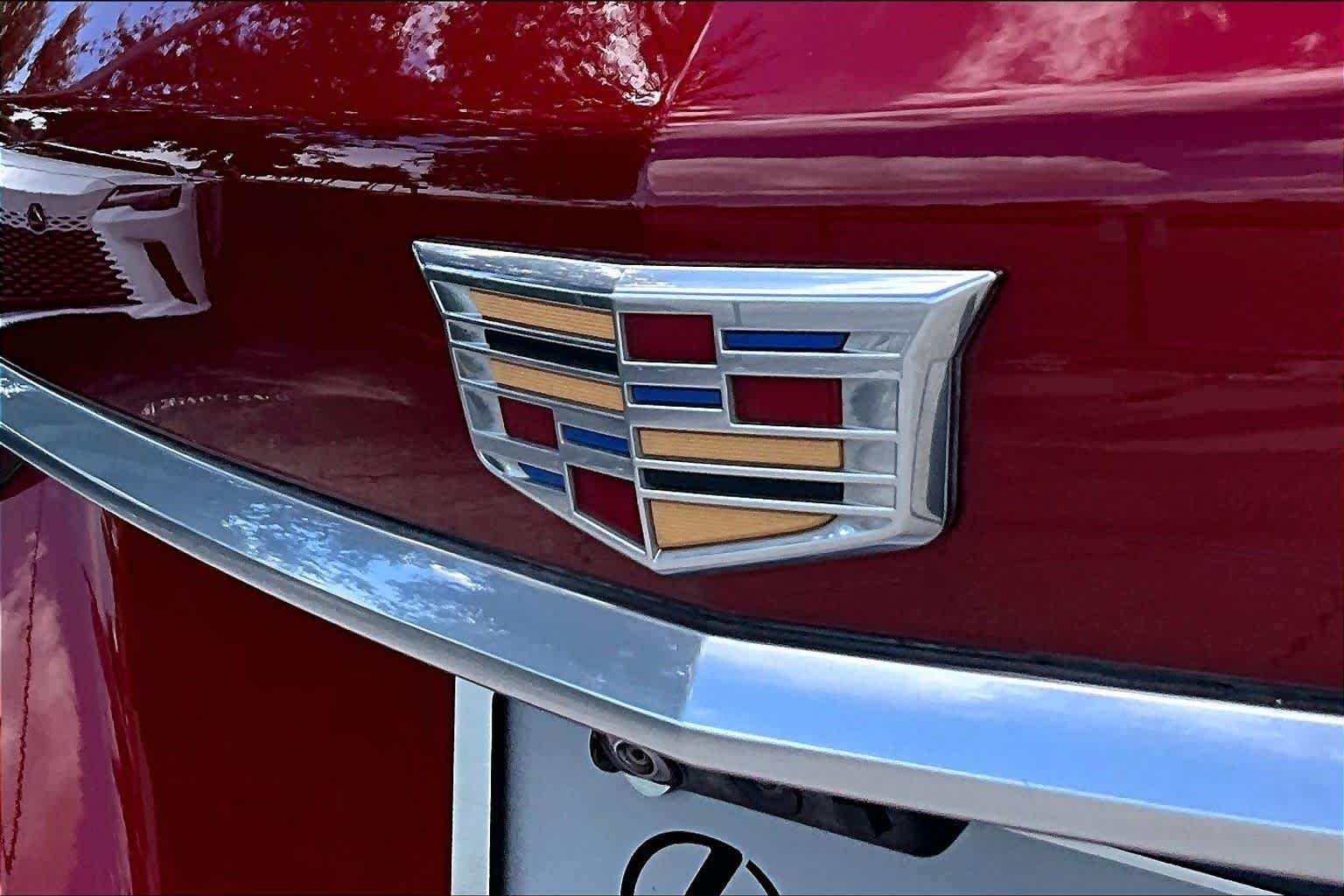 Used 2023 Radiant Red Tintcoat Cadillac FWD Premium Luxury image 31