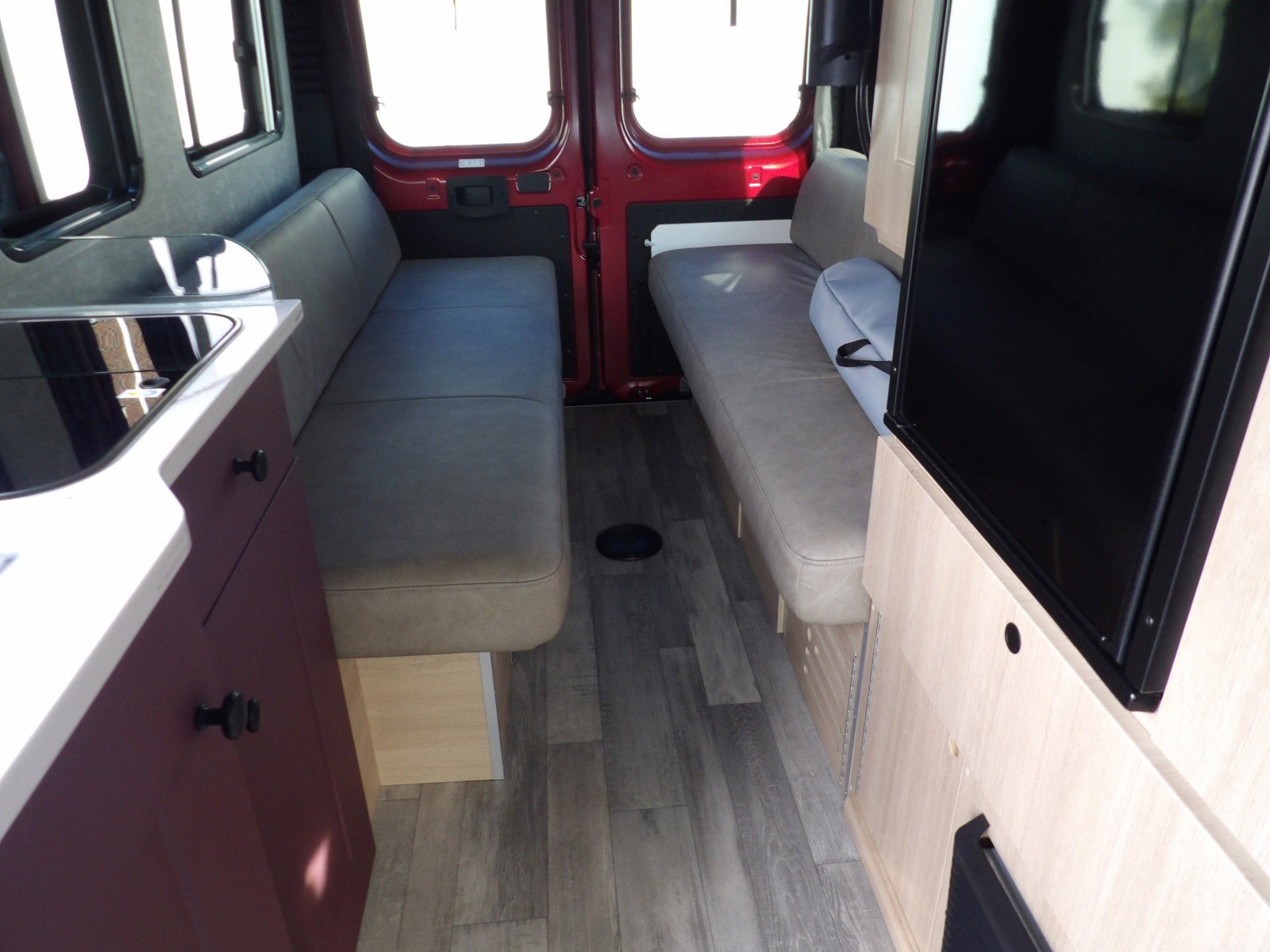 New 2025 Deep Cherry Red Crystal Pearlcoat Roadtrek Play+ image 5