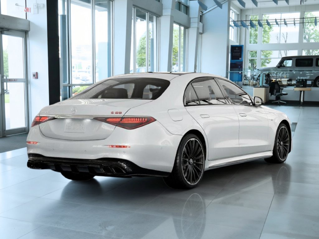 New 2026 MANUFAKTUR Moonlight White Metallic Mercedes-Benz S 63 E AMG® image 21