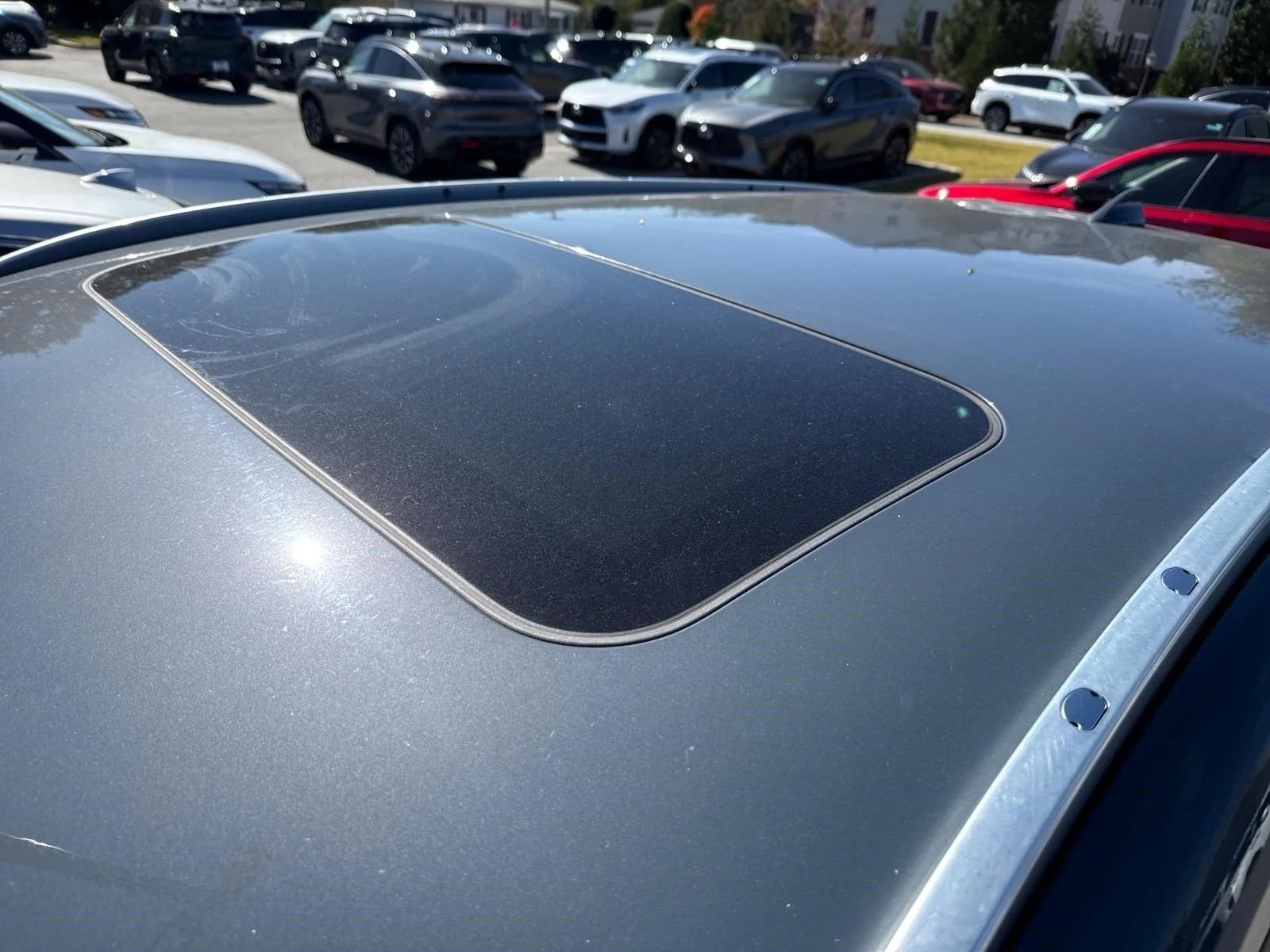 Used 2021 Polymetal Gray Mazda Carbon Edition image 4