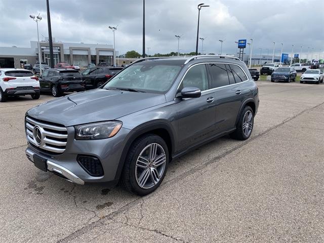 Certified Used 2024 Selenite Grey Metallic Mercedes-Benz GLS 450 image 1