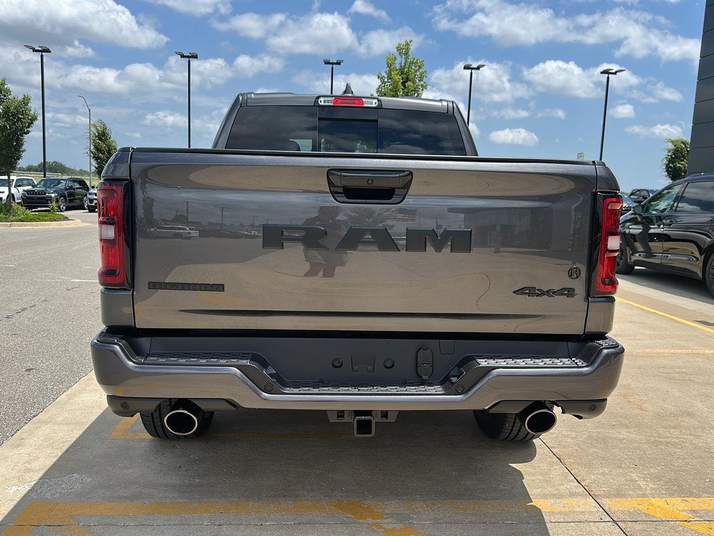 New 2026 Granite Crystal Metallic Clear-Coat Exterior Paint RAM Big Horn image 3