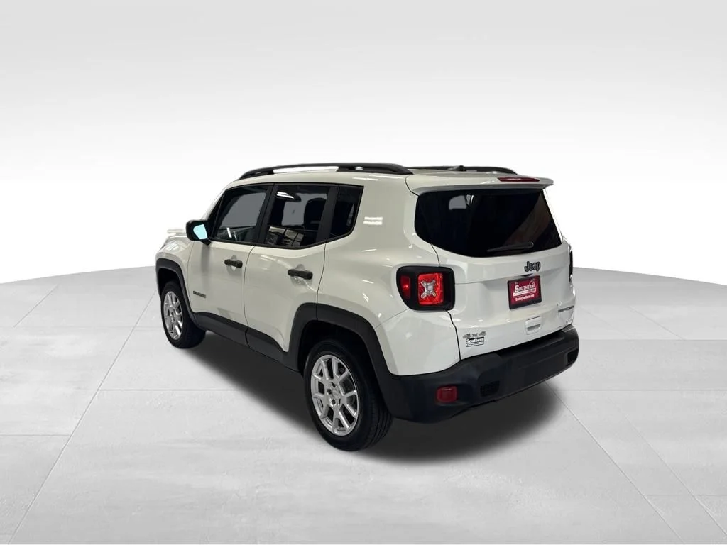 Used 2021 White Jeep Sport image 3