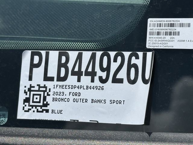 Used 2023 Blue Ford Outer Banks image 29