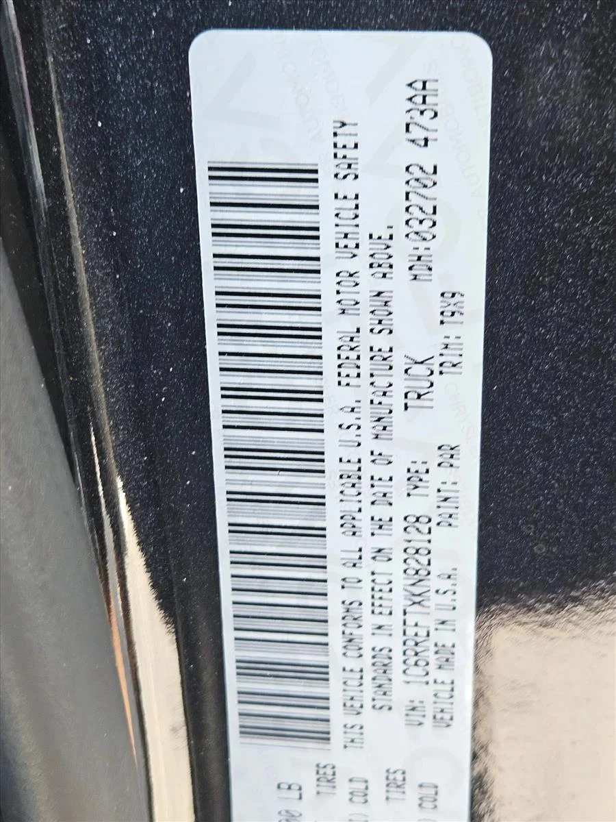 Used 2019 Maximum Steel Metallic Clearcoat Ram Big Horn/Lone Star image 15