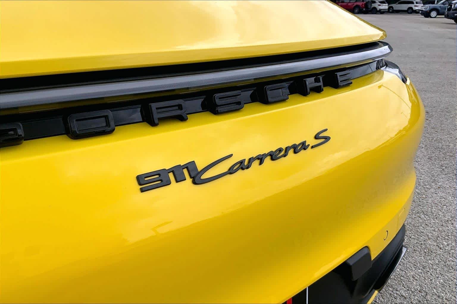 Used 2021 Racing Yellow Porsche Carrera S image 31