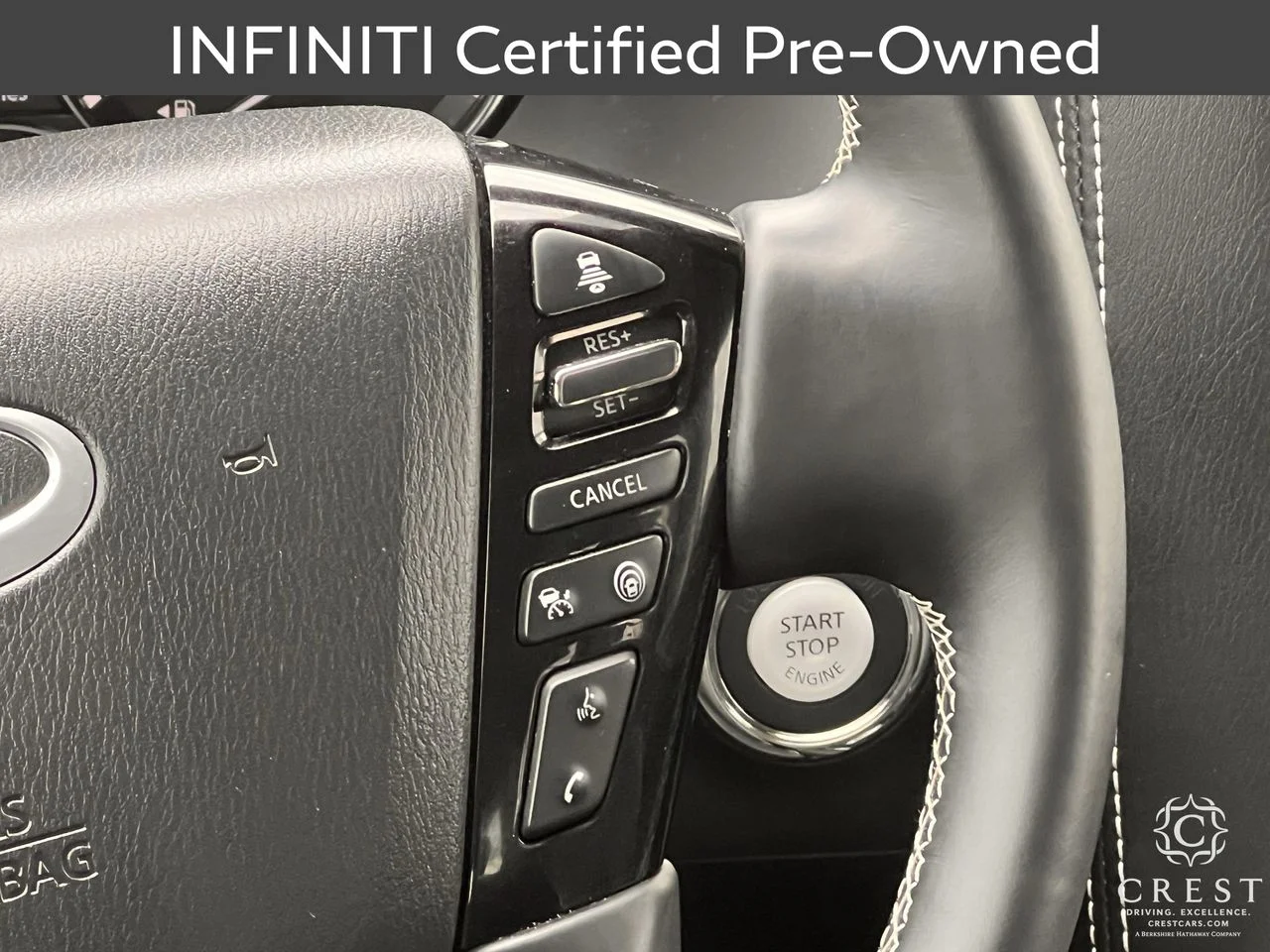 Certified Used 2023 Anthracite Gray INFINITI PREMIUM SELECT image 14