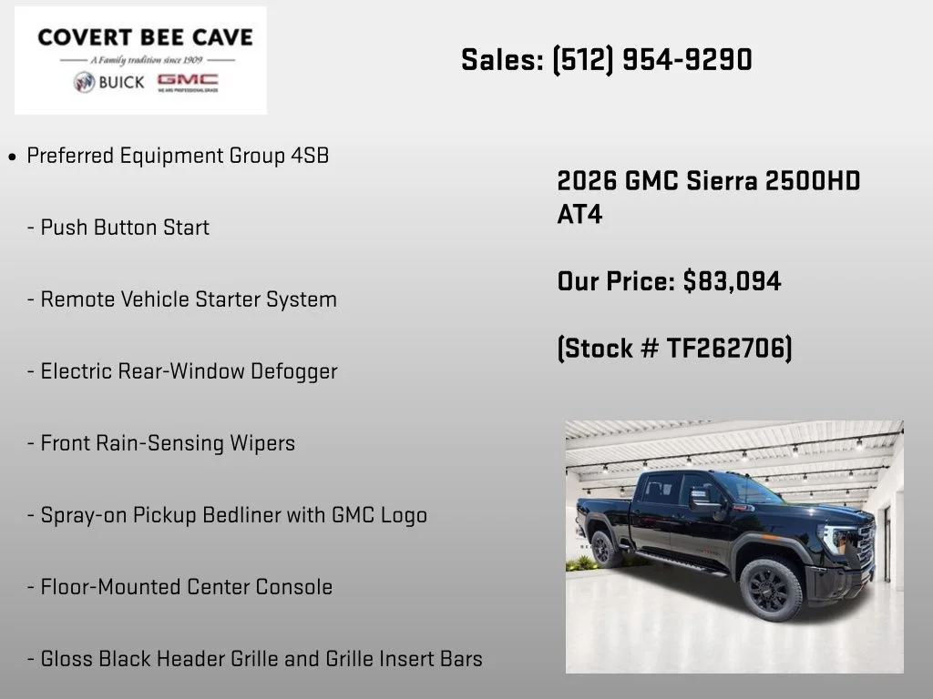 2026 GMC Sierra 2500HD AT4 - Photo 14