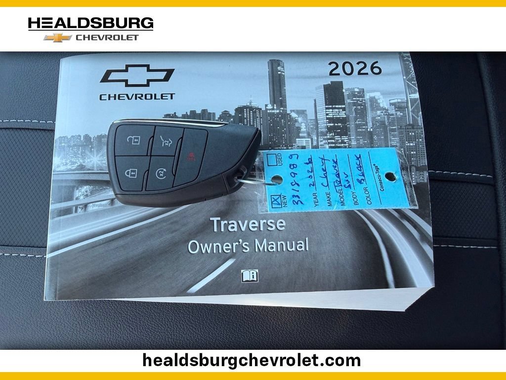 New 2026 Mosaic Black Metallic Chevrolet RS image 30