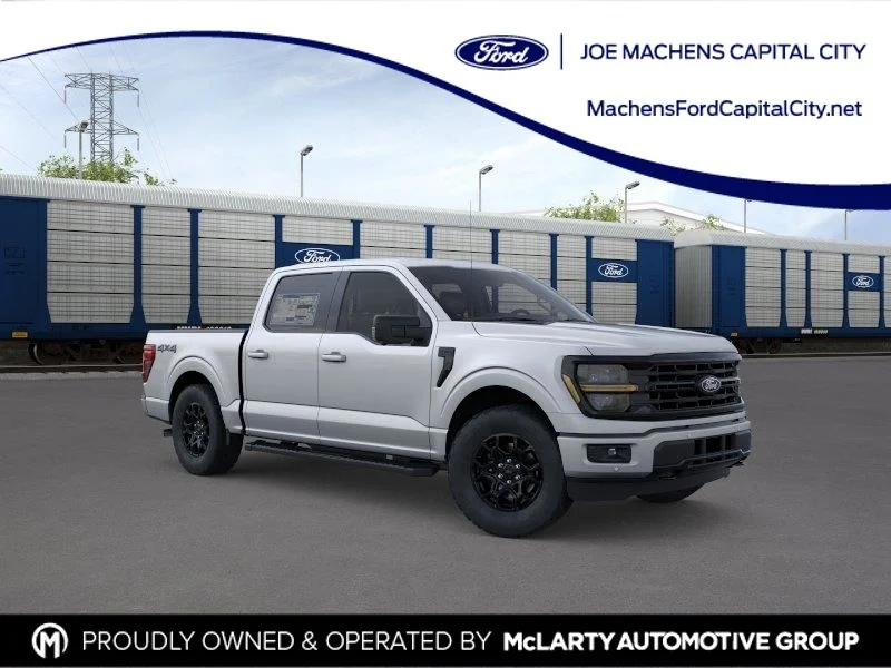 New 2026 Iconic Silver Metallic Ford XLT image 1