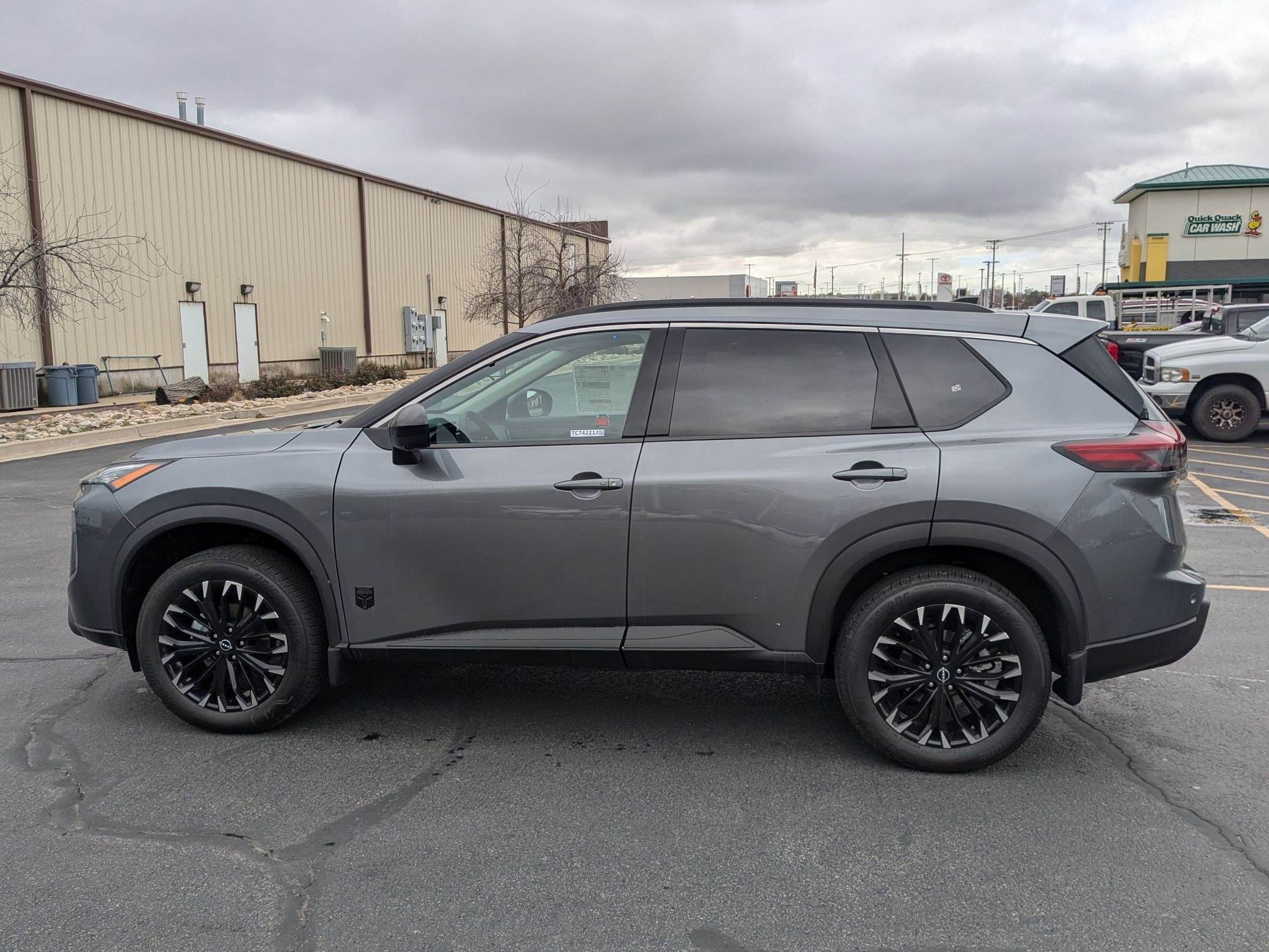 New 2026 Gun Metallic Nissan Dark Armor image 7
