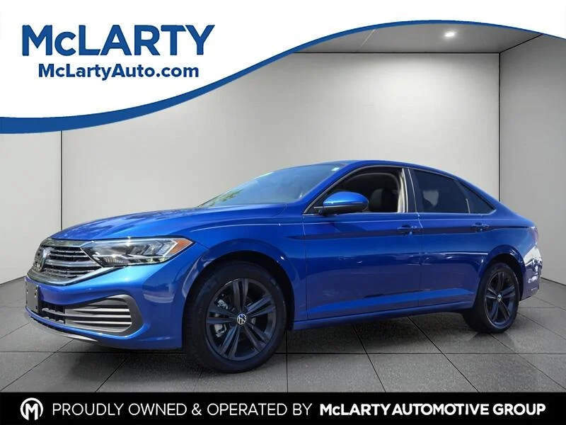 Used 2024 Rising Blue Metallic Volkswagen 1.5T SE image 1