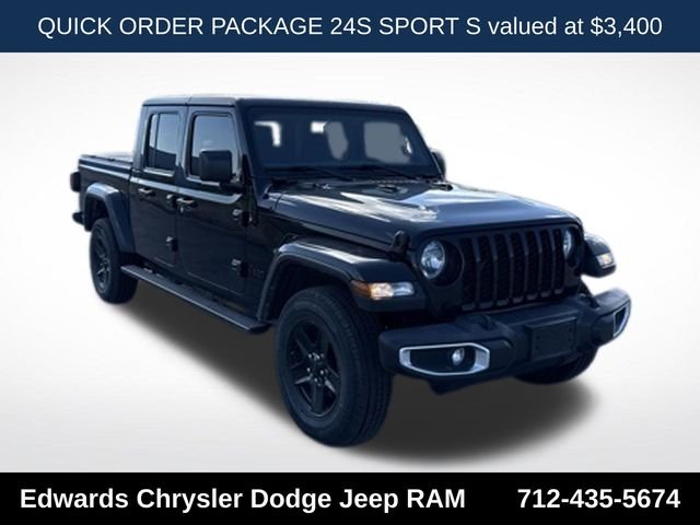 Used 2021 Black Jeep Sport image 1