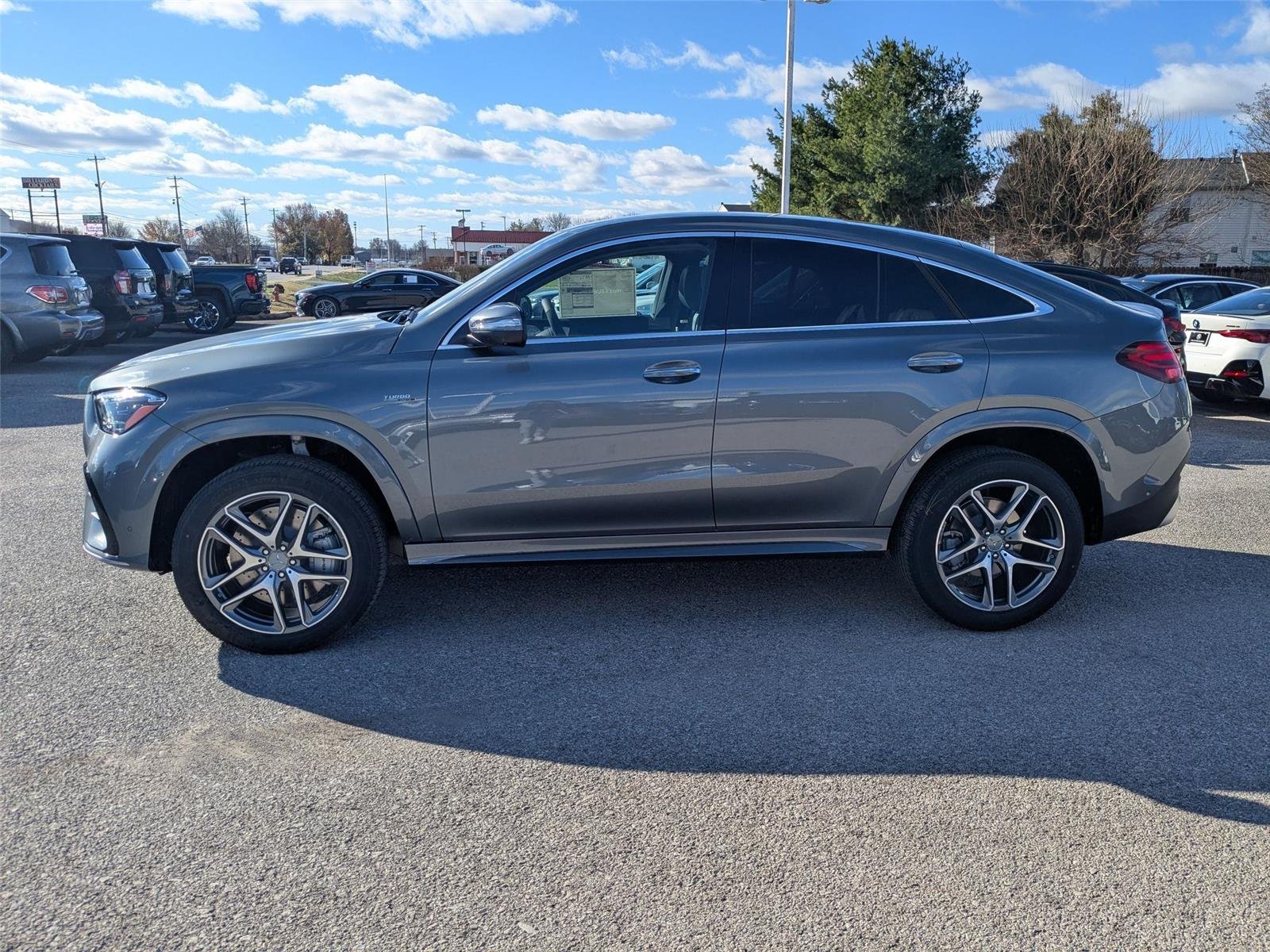 New 2026 Selenite Grey Metallic Mercedes-Benz AMG® GLE 53 4MATIC+ Coupe image 7