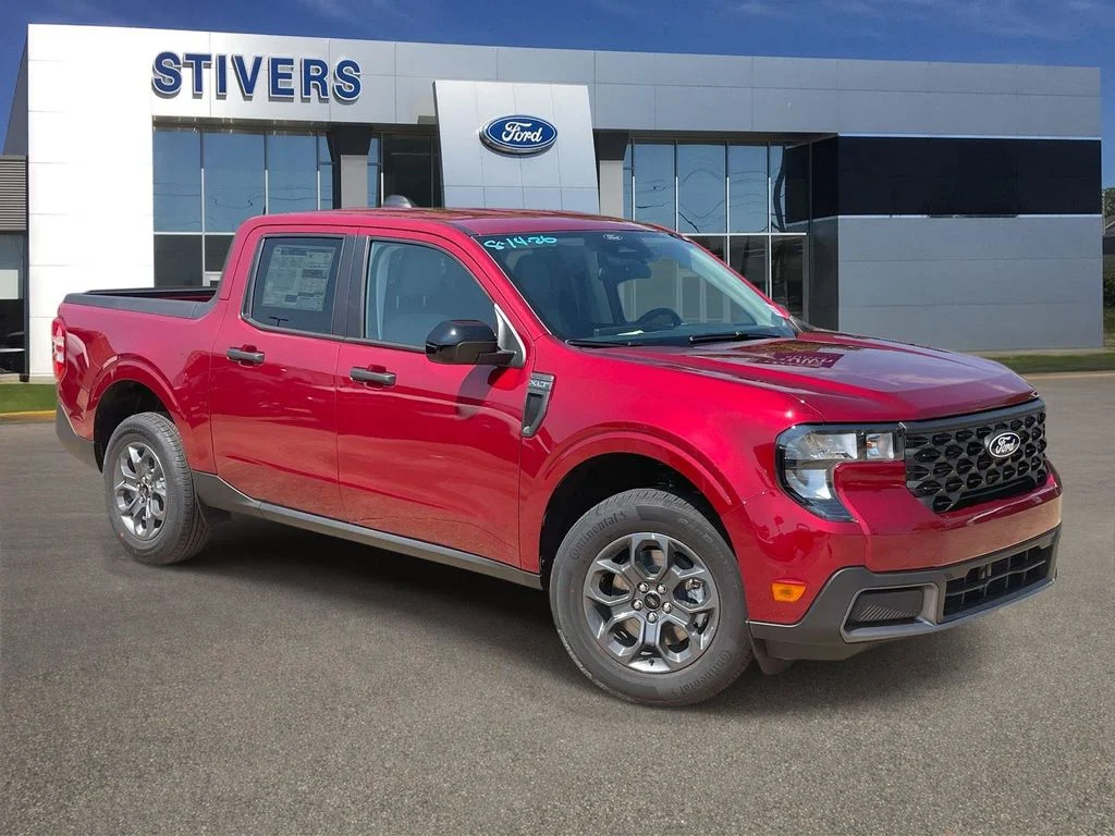 New 2026 Red Ford XLT image 1