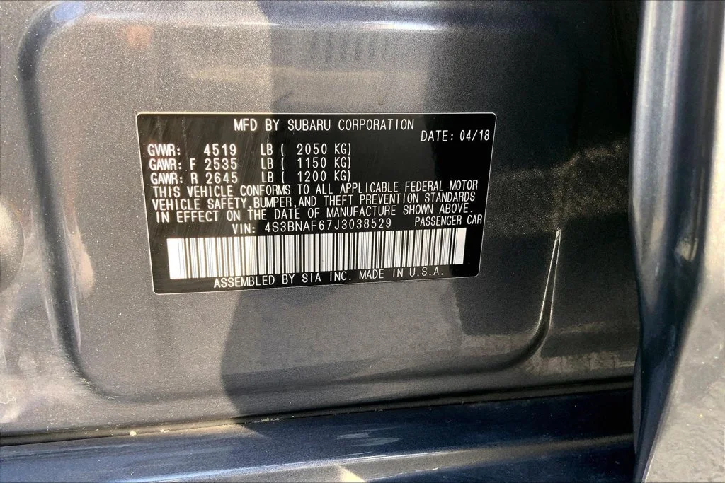 Used 2018 Gray Subaru 2.5i image 37