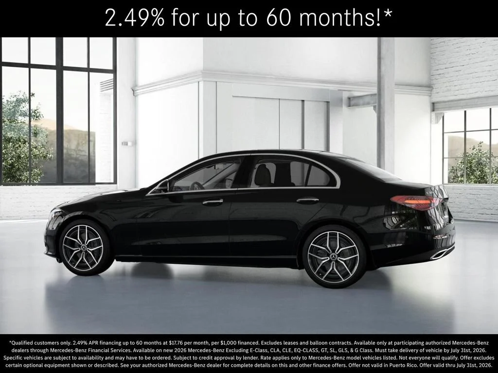 New 2026 Black Mercedes-Benz C 300 image 74